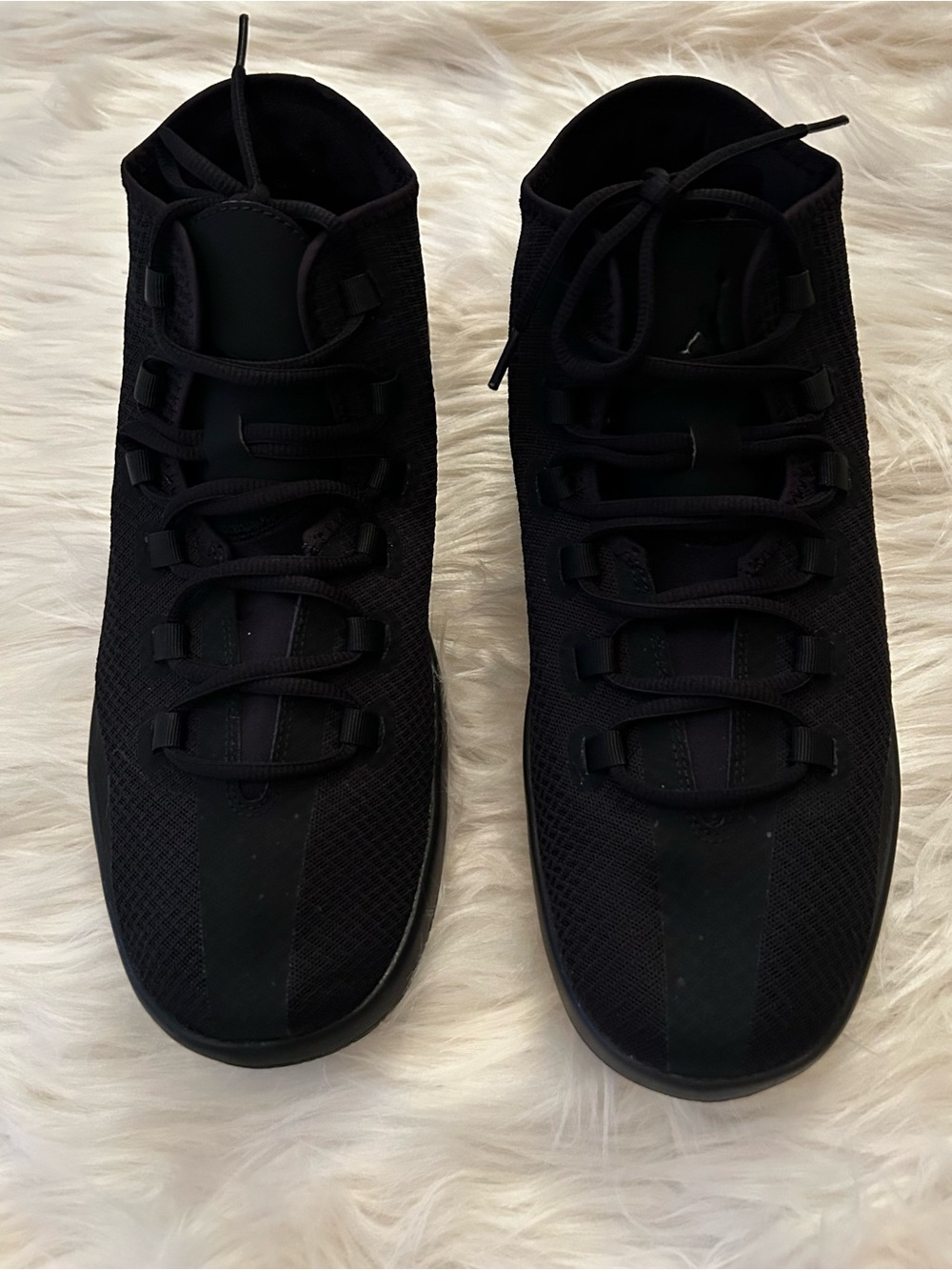 Jordan Men's All-Black High-Top Sneakers